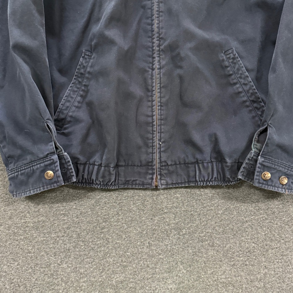 Vintage Polo Ralph Lauren Harrington Jacket Mens Small Navy Good Corduroy Collar - Picture 5 of 7